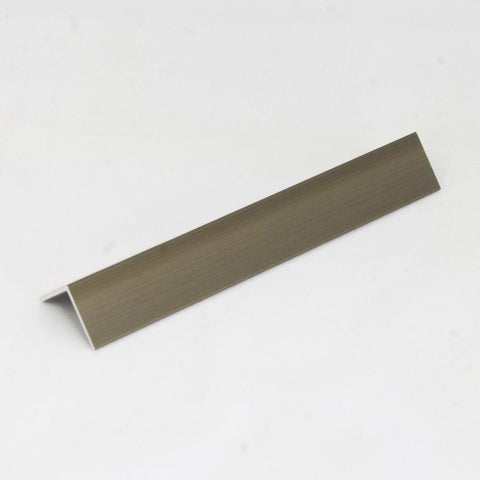 RUK Aluminium Unequal Sided Angle 2mtr - Antique Brass
