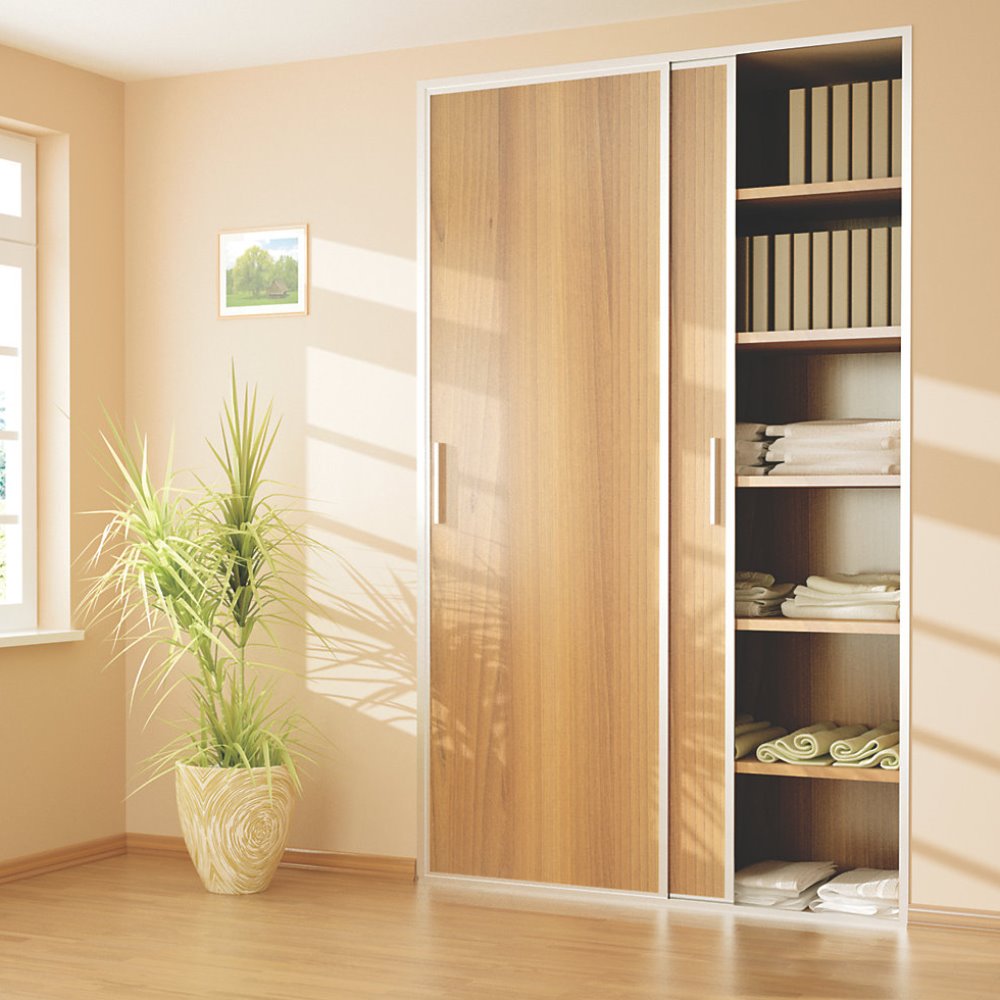 Rothley Ares 2 Sliding Door Gear Wardrobe Twin Track System Kit 70kg