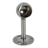 Rothley Endurance Stainless Steel Hanging Rail End Bracket 25mm