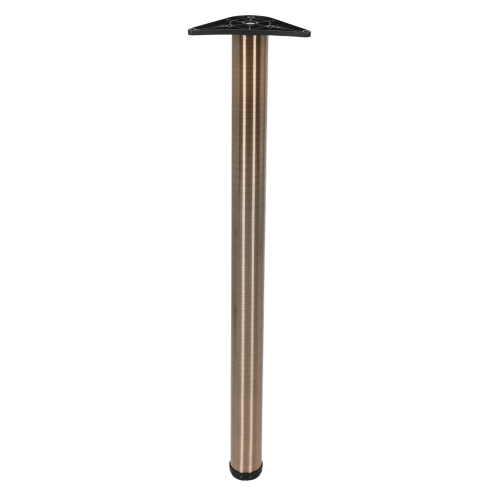 Rothley L183AC Premium Baroque Breakfast Bar Kitchen Worktop Support Table Legs 870mm to 895mm Antique Copper