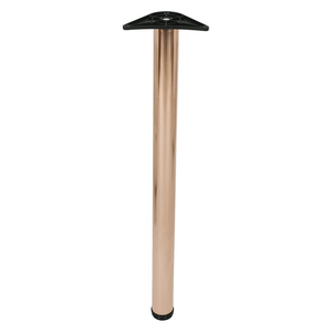 Rothley L183PC Premium Baroque Breakfast Bar Kitchen Worktop Support Table Legs 870mm to 895mm Polished Copper