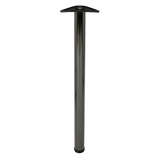 Rothley L183MB Premium Baroque Breakfast Bar Kitchen Worktop Support Table Legs 870mm to 895mm Matt Black