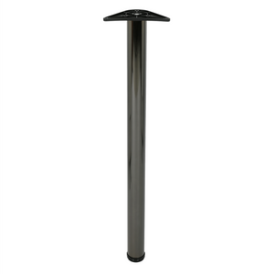 Rothley L183MB Premium Baroque Breakfast Bar Kitchen Worktop Support Table Legs 870mm to 895mm Matt Black