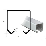 Runners Series 50 Industrial Sliding Door System 440kg