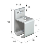 Runners Series 50 Industrial Sliding Door System 440kg