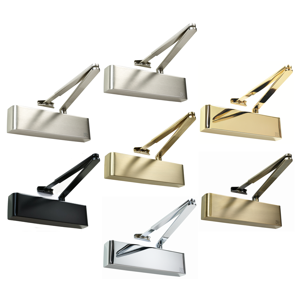Rutland TS.9205 Heavy Duty 2 Hour Fire Rated Power Size 2-5 Top Hung Overhead Door Closer EN2