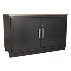 Sealey APMS02 Premier Modular Heavy-Duty 2 Door Tool Cabinet Garage Workshop Storage Box 1550mm