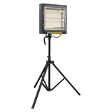 Sealey Ceramic Heater with Telescopic Stand 2.4kW 110V - A