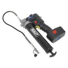 Sealey CPG18V Professional Cordless Grease Lubrication Gun 18V with 1 x 2.0Ah Batteries
