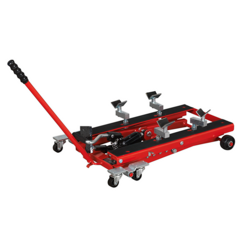 Sealey Scissor Motorcycle Lift 500kg with Frame Supports