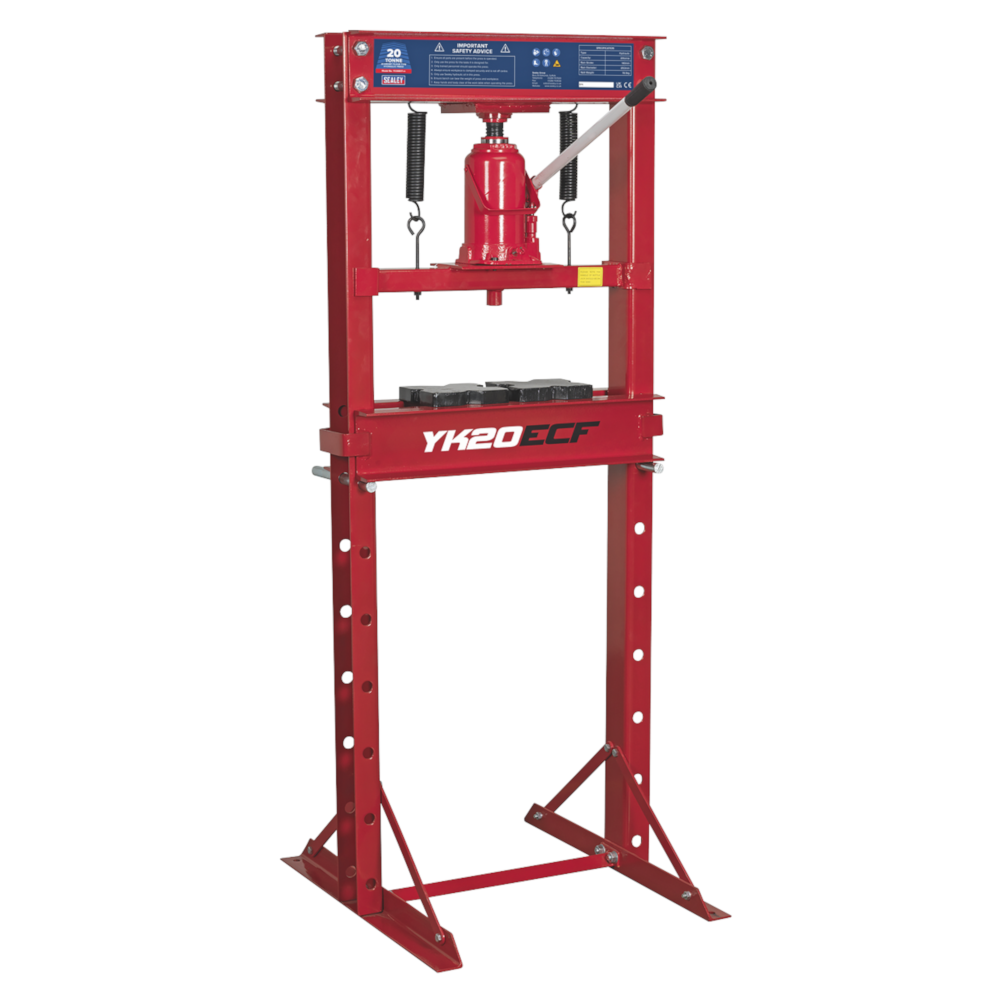 Sealey YK20ECF 20 Tonne Economy Floor Mounted Garage Workshop Hydraulic Press