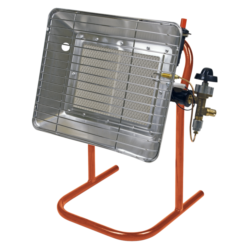 Sealey LP14 Space Warmer Propane Gas Heater with Stand, 14,330BTU 4.5kW