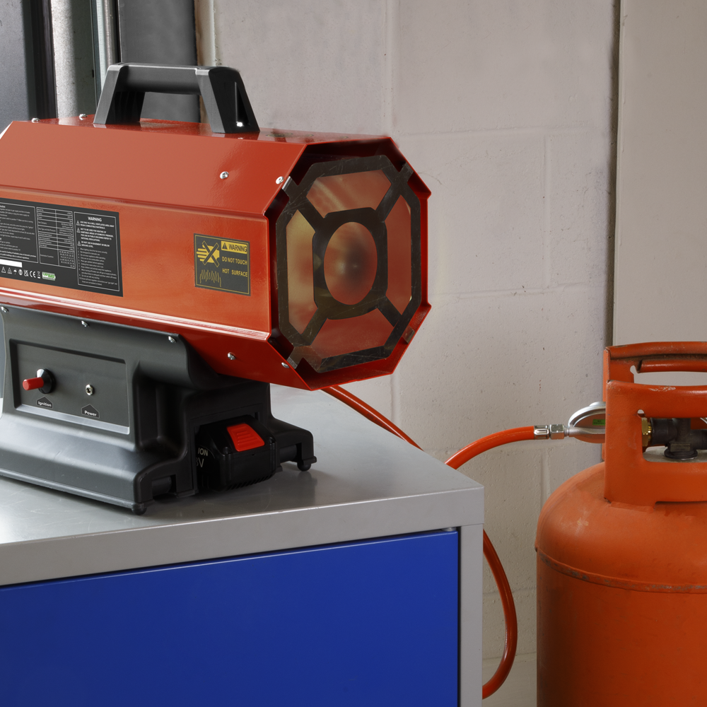 Sealey LP69C Space Warmer Propane Gas Heater, 68,500BTU 20kW