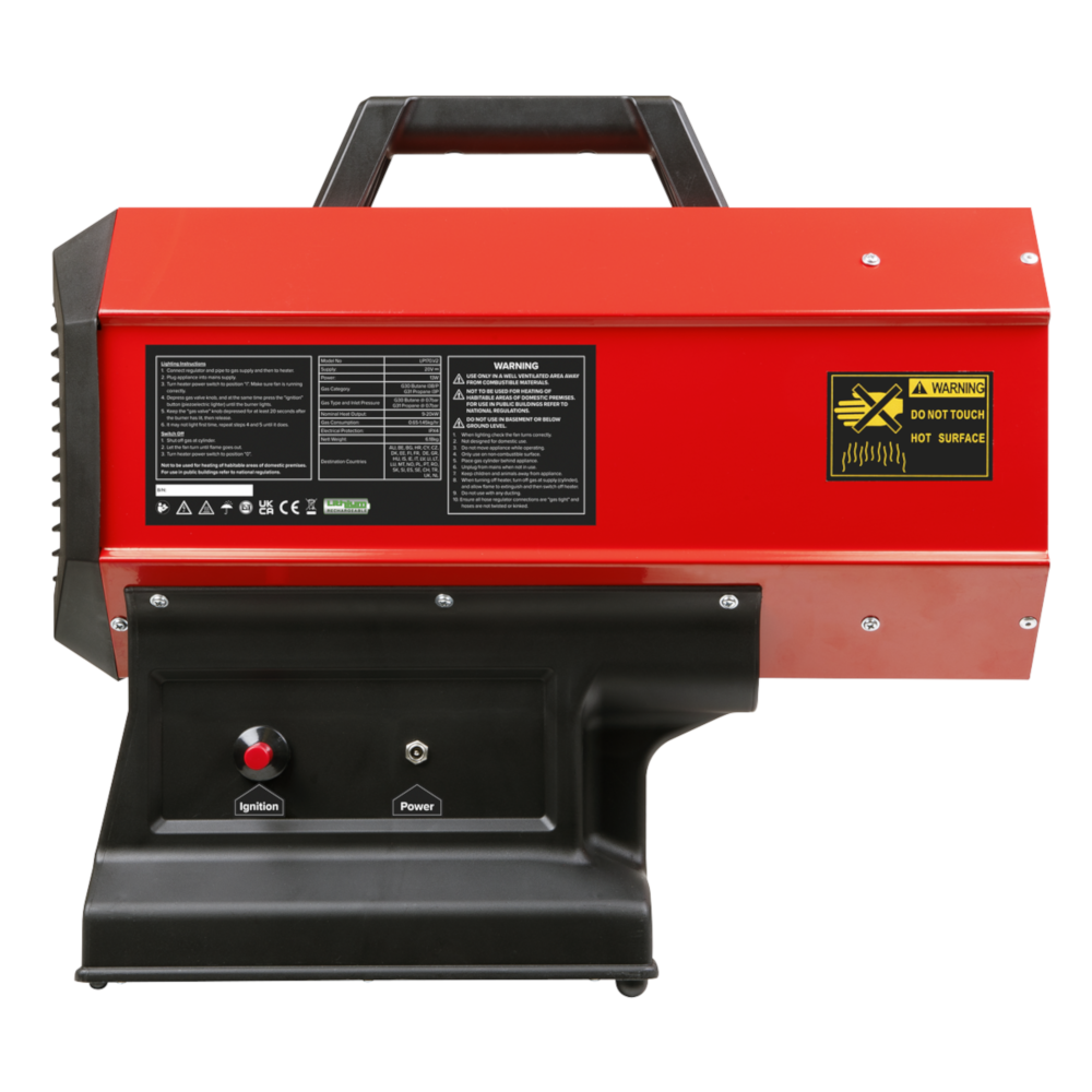 Sealey LP69C Space Warmer Propane Gas Heater, 68,500BTU 20kW