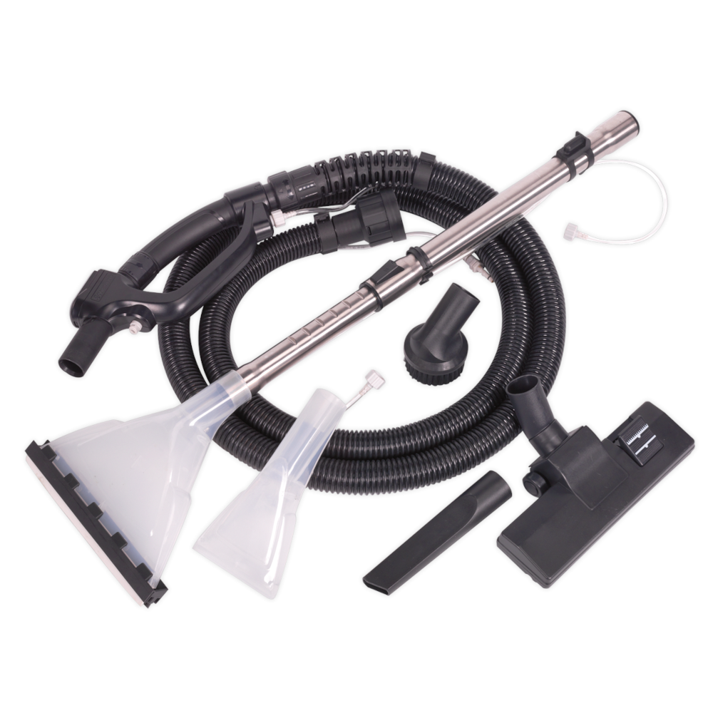 Sealey VMA915 Wet & Dry Valet Cleaner Machine with Stainless Steel Drum 30 Litre 1500W 230V