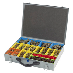 Sorta-Case HBL.101.20 Large Handi-Box Packed Metal Organiser Compartment Storage System Case Assortment Screw Plug Kit 63mm