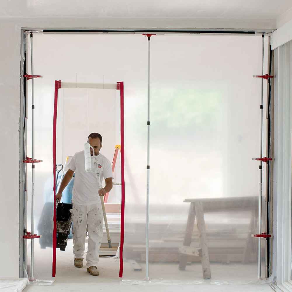 Zipwall HDAZ2 Heavy Duty Zipper Set 2 Pack for Zip Wall Dust Barrier System