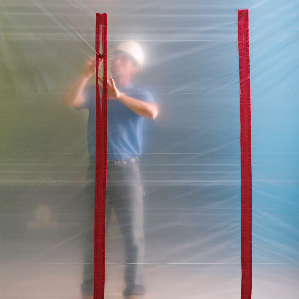 Zipwall HDAZ2 Heavy Duty Zipper Set 2 Pack for Zip Wall Dust Barrier System