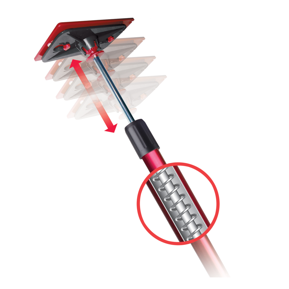 Zipwall KT20 Spring Loaded Telescopic Pole 2 Pack for Zip Wall Dust Barrier System