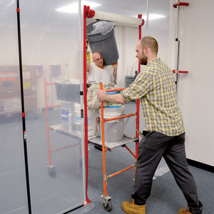 Zipwall SDPK SidePack Wall Mount Seal & Clamp Kit for Dust Barrier Guard