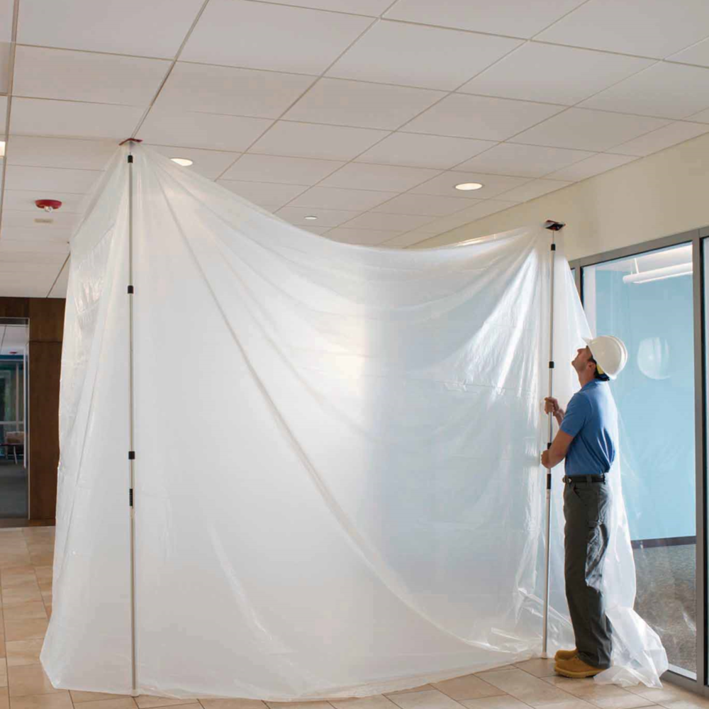 Zipwall SLP2 12' Spring Loaded Poles for Zip Wall Dust Barrier System 2 Pack