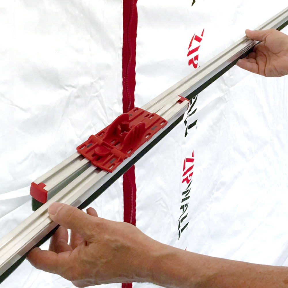 Zipwall SPN FoamRail Span Ceiling Floor Wall Adjustable Tapeless Seal for Zip Wall Dust Barrier Panel