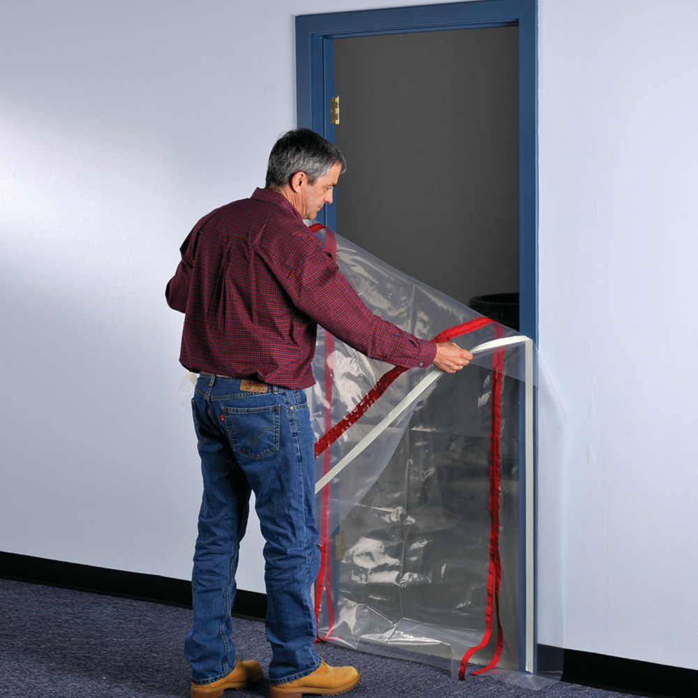 Zipwall ZDS ZipDoor Standard Door Kit Zip Wall Dust Barrier System