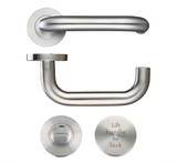 Zoo RTD Lift to Lock Facility Indicator Set - Satin Stainless Steel
