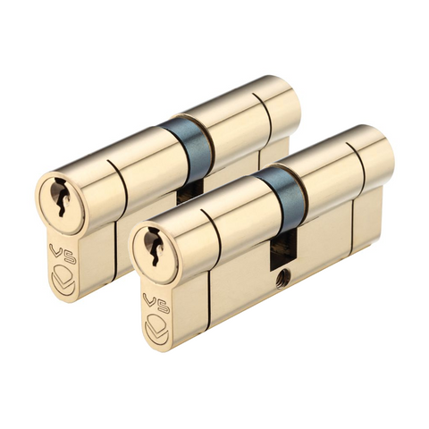 Zoo Vier 5-Pin Euro Profile Double Cylinder 70mm