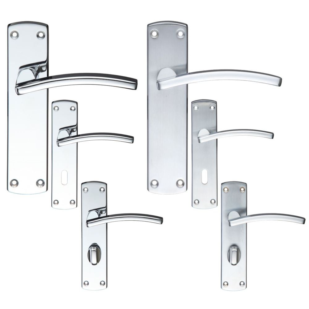 Zoo Hardware ZCZ Toledo Lever on Backplate Internal Door Handle Set
