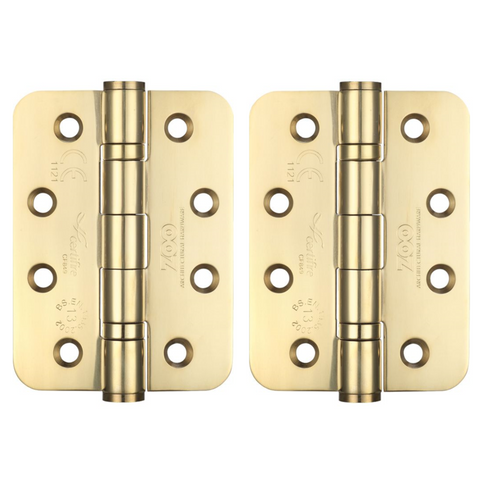 Zoo Grade 13 Fire Rated Ball Bearing Hinges 4" - Radius